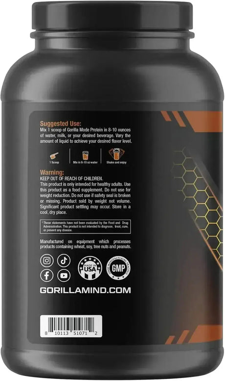 GORILLA MODE - Gorilla Mode Premium Whey Protein Chocolate 1110Gr. - The Red Vitamin MX - Suplementos Alimenticios - {{ shop.shopifyCountryName }}