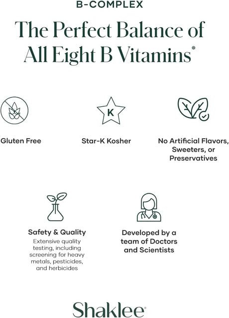 SHAKLEE - Shaklee B-Complex 240 Tabletas - The Red Vitamin MX - Suplementos Alimenticios - {{ shop.shopifyCountryName }}