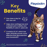 Vetoquinol Flexadin Cat Hip and Joint Support Chew 30 Masticables
