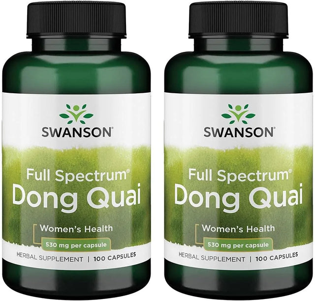 SWANSON - Swanson Dong Quai 530Mg. 100 Capsulas 2 Pack - The Red Vitamin MX - Suplementos Alimenticios - {{ shop.shopifyCountryName }}