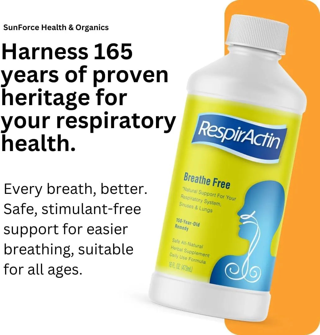 RESPIRACTIN - RespirActin Safe & Effective Herbal Respiratory Health Supplement 473Ml. - The Red Vitamin MX - Suplementos Alimenticios - {{ shop.shopifyCountryName }}