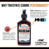 TRIXSYN - TRIXSYN Canine Performance Dog Hip & Joint Supplement 6 Fl.Oz. - The Red Vitamin MX - Cuidado De Cadera Y Articulaciones Para Perros - {{ shop.shopifyCountryName }}