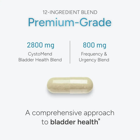 CYSTOMEND - CystoMend High Potency Bladder & Pelvic Discomfort Formula 180 Capsulas - The Red Vitamin MX - Suplementos Alimenticios - {{ shop.shopifyCountryName }}