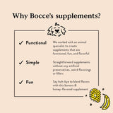 Bocce's Bakery Calming Supplement for Dogs 60 Masticables