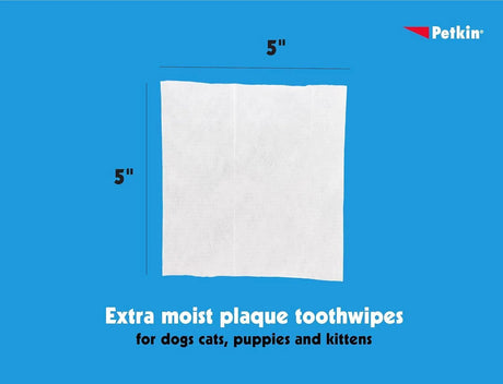 PETKIN - Petkin Cat and Dog Dental Wipes 40 Piezas - The Red Vitamin MX - Cuidado Dental Para Perros - {{ shop.shopifyCountryName }}