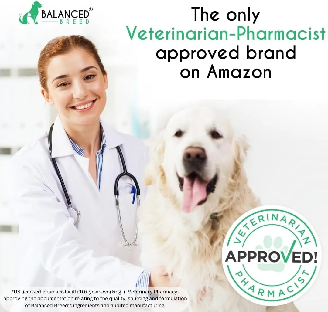 BALANCED BREED - Balanced Breed All-in-1 Dog Vitamins 60 Masticables - The Red Vitamin MX - Multivitamínicos Para Perros - {{ shop.shopifyCountryName }}