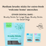 BOCCE'S BAKERY - Bocce’s Bakery Dailies Brushy Sticks to Support Oral Health & Fresh Breath Medium Dogs 368Gr. - The Red Vitamin MX - Cuidado Dental Para Perros - {{ shop.shopifyCountryName }}