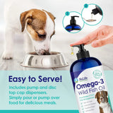 NULIFE - NuLife Liquid Fish Oil for Dogs with Omega 3 6 & 9 Fatty Acids 32 Fl.Oz. - The Red Vitamin MX - Aceite De Pescado Para Perros - {{ shop.shopifyCountryName }}