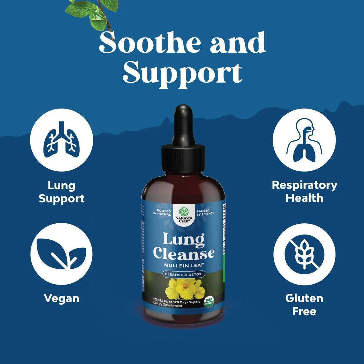 NATURES CRAFT - Natures Craft Lung Cleanse 4 Fl.Oz. - The Red Vitamin MX - Suplementos Alimenticios - {{ shop.shopifyCountryName }}