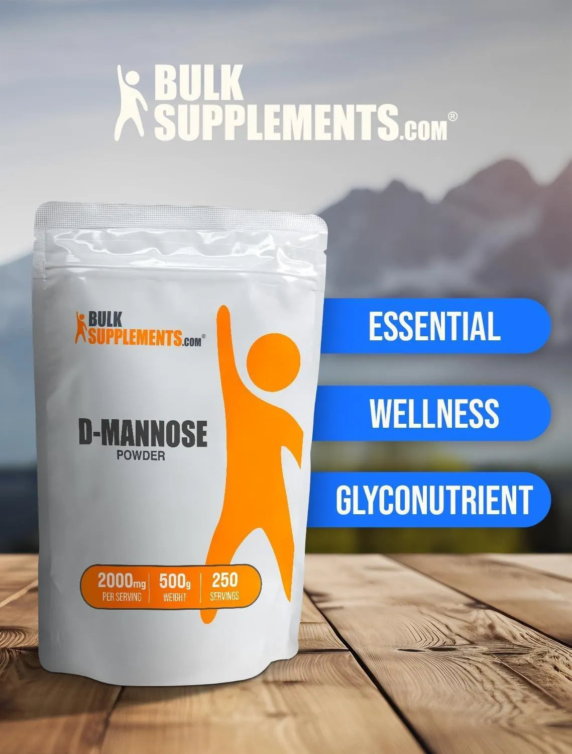 BULK SUPPLEMENTS - Bulk Supplements D-Mannose Powder 500Gr. - The Red Vitamin MX - Suplementos Alimenticios - {{ shop.shopifyCountryName }}