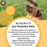 MY DOG NOSE IT - My Dog Nose It Moisturizing Sun Protection Balm for Dogs Noses 0.5 Oz. - The Red Vitamin MX - Remedios Para La Picazón De Perros - {{ shop.shopifyCountryName }}