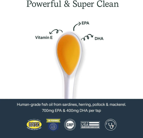 FERA PETS - Fera Pet Organics Omega 3 Wild Caught Fish Oil for Dogs & Cats 16 Fl.Oz. - The Red Vitamin MX - Aceite De Pescado Para Perros - {{ shop.shopifyCountryName }}