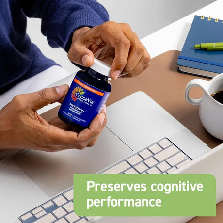 COCOAVIA - CocoaVia Memory+ Brain 750Mg. Cocoa Flavanols 180 Capsulas - The Red Vitamin MX - Suplementos Alimenticios - {{ shop.shopifyCountryName }}