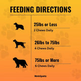 NUTRIPETZ - Nutripetz Urinary Comfort Chews for Dogs 120 Masticables - The Red Vitamin MX - Salud De Tracto Urinario Para Perros - {{ shop.shopifyCountryName }}