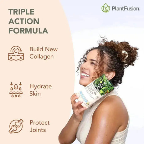 PLANTFUSION - PlantFusion Vegan Collagen Powder Vanilla 324Gr. - The Red Vitamin MX - Suplementos Alimenticios - {{ shop.shopifyCountryName }}
