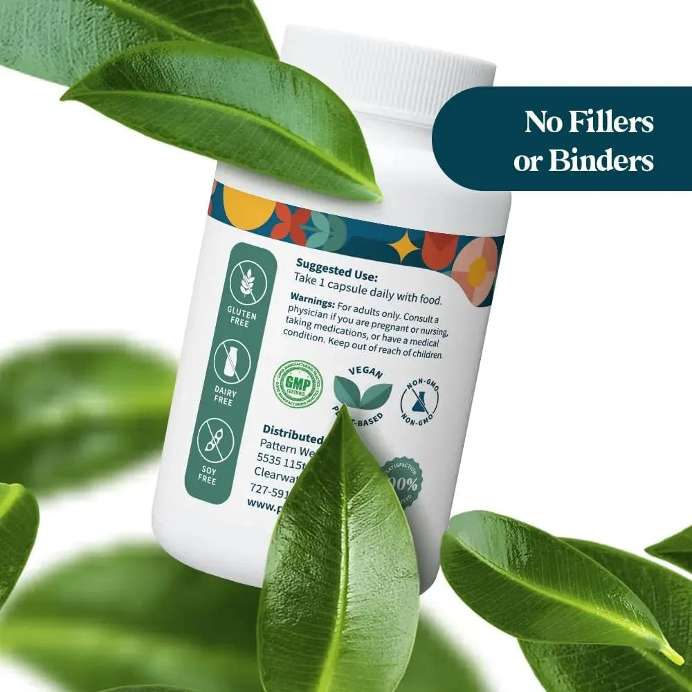 PATTERN WELLNESS - Pattern Wellness Odorless Organic Garlic 1000Mg. 30 Capsulas - The Red Vitamin MX - Suplementos Alimenticios - {{ shop.shopifyCountryName }}