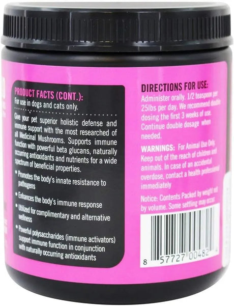 OM - Om Mushroom Matrix Pet Turkey Tail 200Gr. - The Red Vitamin MX - Suplementos Herbales Para Perros - {{ shop.shopifyCountryName }}
