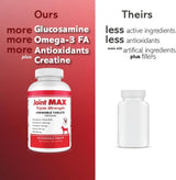 JOINT MAX - Joint Max Triple Strength Chewable Tablets for Dogs 120 Tabletas - The Red Vitamin MX - Cuidado De Cadera Y Articulaciones Para Perros - {{ shop.shopifyCountryName }}