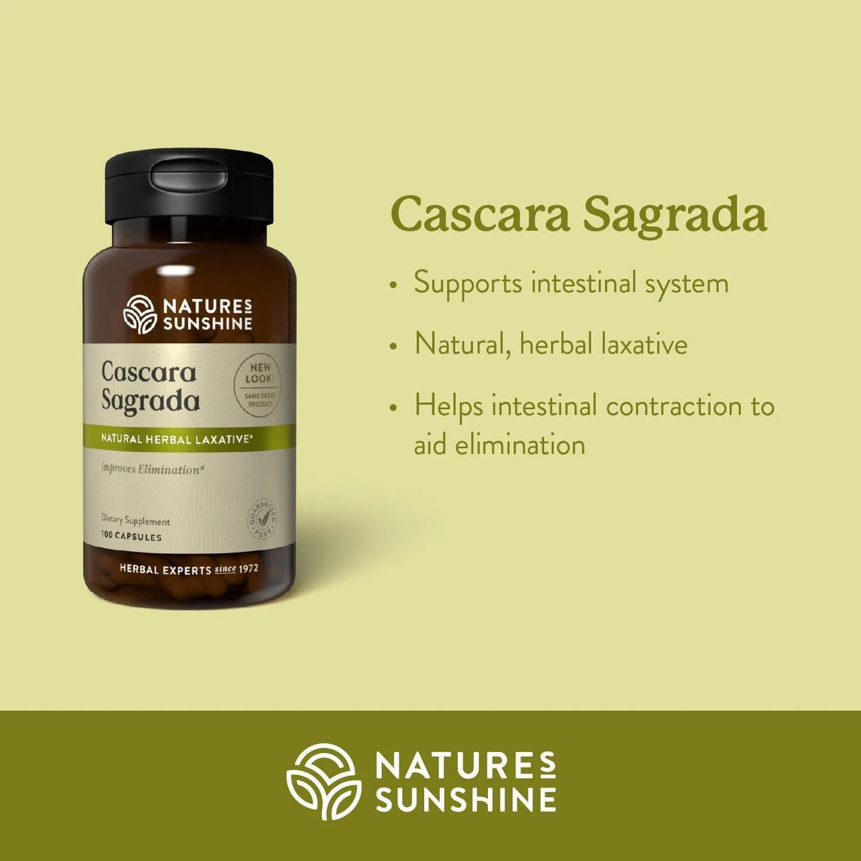 NATURES SUNSHINE - Nature's Sunshine Cascara Sagrada 100 Capsulas - The Red Vitamin MX - Suplementos Alimenticios - {{ shop.shopifyCountryName }}