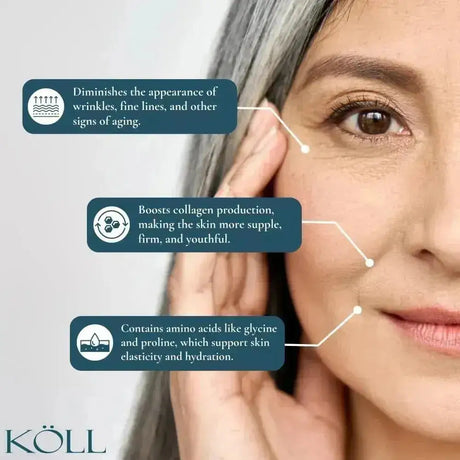 KOLL - KOLL Marine Collagen Peptides Powder 300Gr. - The Red Vitamin MX - Suplementos Alimenticios - {{ shop.shopifyCountryName }}