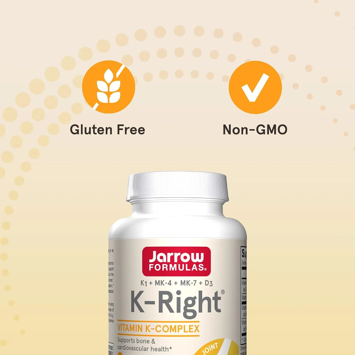 JARROW FORMULAS - Jarrow Formulas K-Right Vitamin K-Complex 60 Capsulas Blandas - The Red Vitamin MX - Suplementos Alimenticios - {{ shop.shopifyCountryName }}