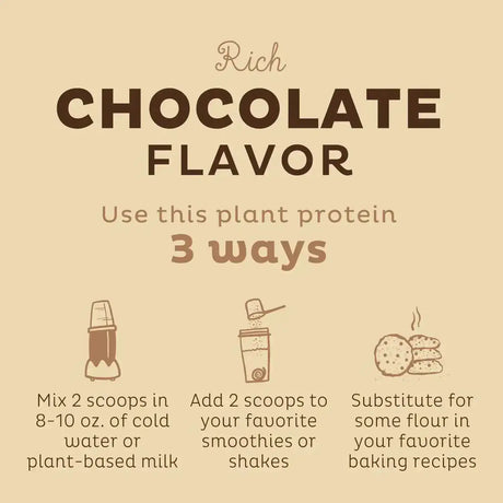 KOS - KOS Organic Plant Based Protein Powder Chocolate 15 Servicios 585Gr. - The Red Vitamin MX - Suplementos Alimenticios - {{ shop.shopifyCountryName }}