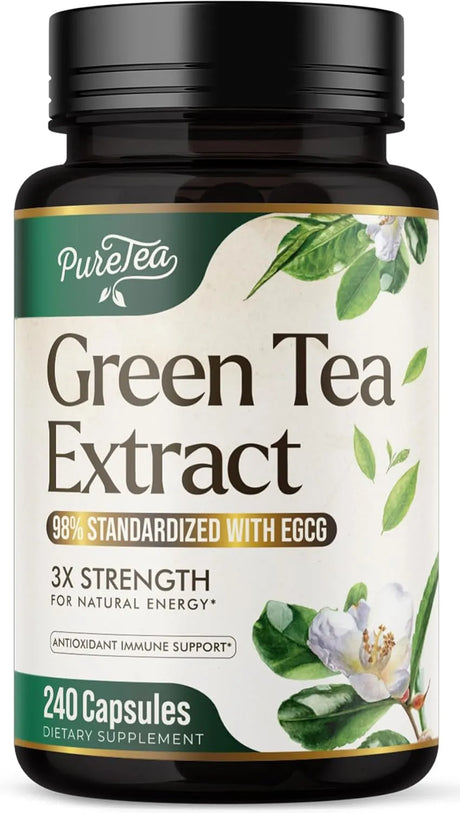 PURETEA - PureTea Green Tea Extract 1000Mg. 240 Capsulas - The Red Vitamin MX - Suplementos Alimenticios - {{ shop.shopifyCountryName }}