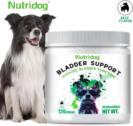 NUTRIDOG - Nutridog Cranberry Supplement for Dogs 120 Masticables - The Red Vitamin MX - Salud De Tracto Urinario Para Perros - {{ shop.shopifyCountryName }}