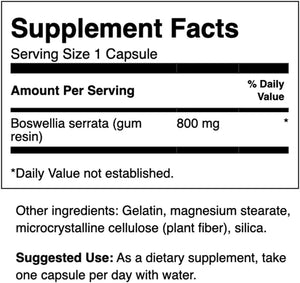 SWANSON - Swanson Double Strength Boswellia 800Mg. 60 Capsulas 2 Pack - The Red Vitamin MX - Suplementos Alimenticios - {{ shop.shopifyCountryName }}