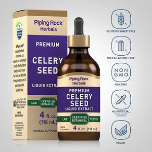 PIPING ROCK - Piping Rock Celery Seed Extract Liquid 4 Fl.Oz. - The Red Vitamin MX - Suplementos Alimenticios - {{ shop.shopifyCountryName }}