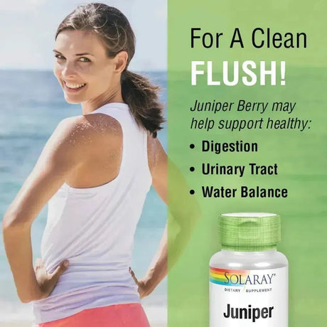 SOLARAY - Solaray Juniper Berry 450Mg. 100 Capsulas - The Red Vitamin MX - Suplementos Alimenticios - {{ shop.shopifyCountryName }}