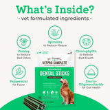 DR. JOSEPH'S - Dr. Joseph's Vetpro Complete Advanced Dental Sticks with Prebiotics 15 Piezas - The Red Vitamin MX - Cuidado Dental Para Perros - {{ shop.shopifyCountryName }}