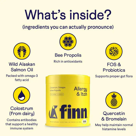 FINN - Finn Allergy & Itch for Dogs 90 Masticables - The Red Vitamin MX - Remedios Para La Picazón De Perros - {{ shop.shopifyCountryName }}