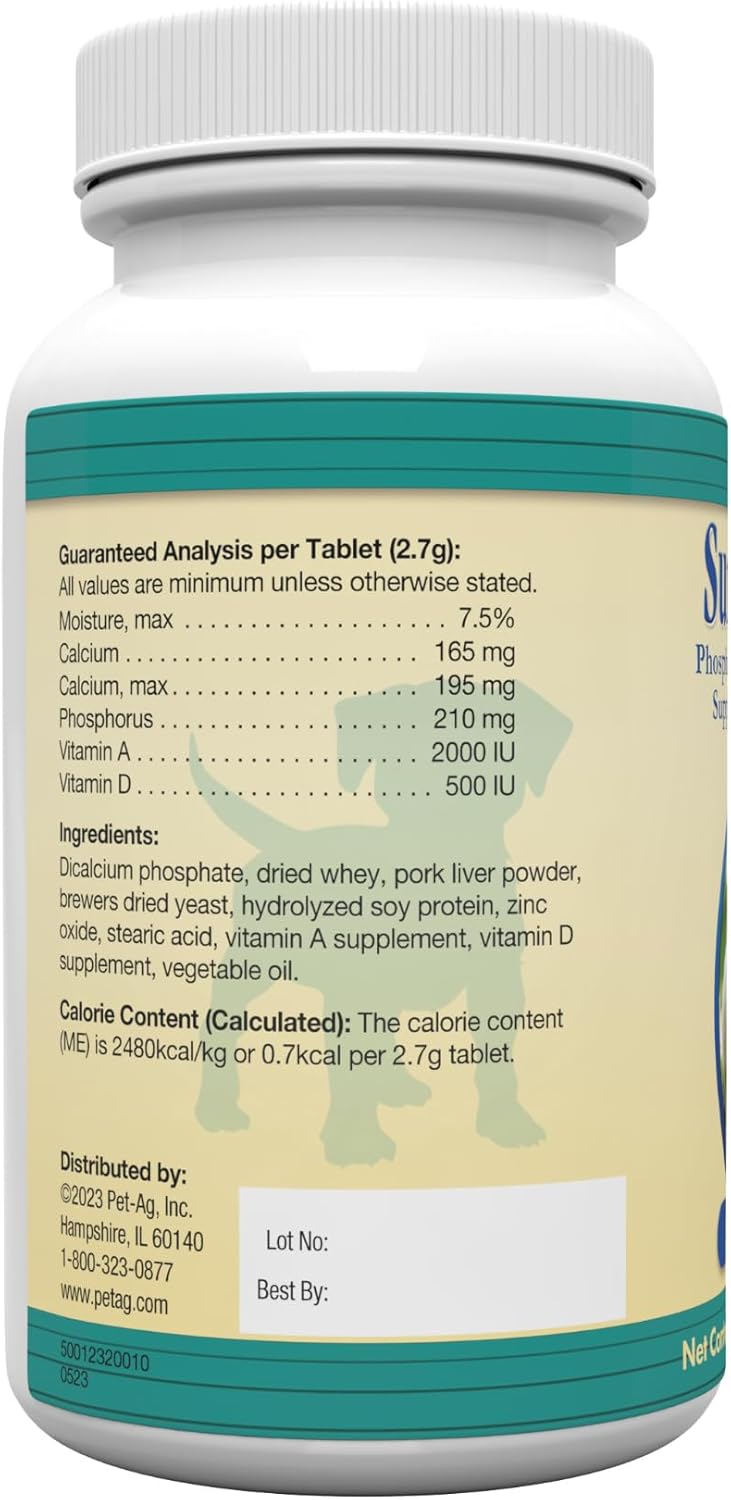 PetAg Sure Grow 100 100 Tabletas Masticables