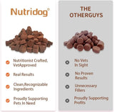 NUTRIDOG - Nutridog Hip and Joint Supplement for Dogs Duck 120 Masticables - The Red Vitamin MX - Cuidado De Cadera Y Articulaciones Para Perros - {{ shop.shopifyCountryName }}