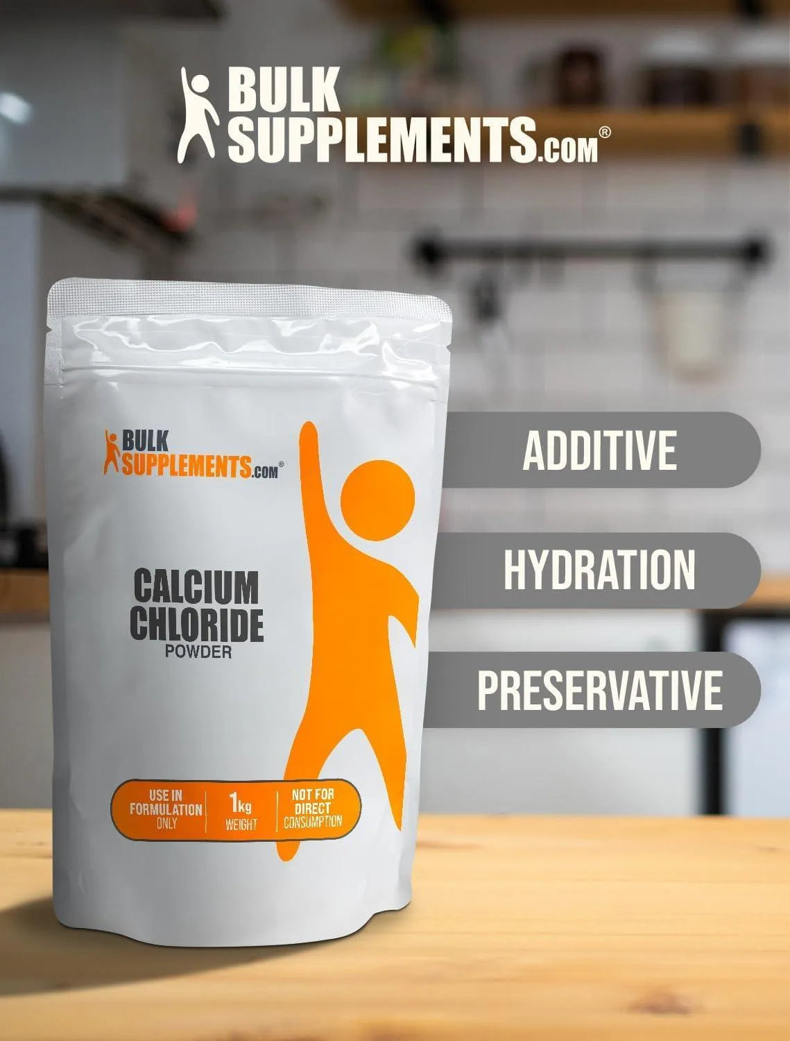 BULK SUPPLEMENTS - Bulk Supplements Calcium Chloride Powder 1 Kg. - The Red Vitamin MX - Suplementos Alimenticios - {{ shop.shopifyCountryName }}