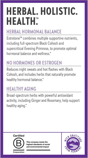 NEW CHAPTER - New Chapter Estrotone Peri-Menopause Supplement 60 Capsulas - The Red Vitamin MX - Suplementos Alimenticios - {{ shop.shopifyCountryName }}