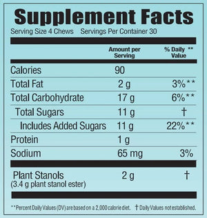 BENECOL - Benecol Soft Chews Made with Clinically Proven Cholesterol-Lowering 120 Masticables - The Red Vitamin MX - Suplementos Alimenticios - {{ shop.shopifyCountryName }}