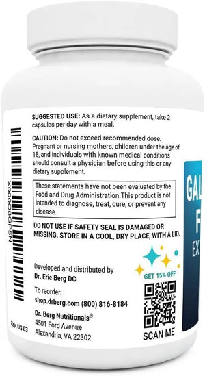 DR. BERG - Dr. Berg Gallbladder Formula Extra Strength 90 Capsulas - The Red Vitamin MX - Suplementos Alimenticios - {{ shop.shopifyCountryName }}