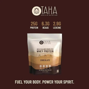 TAHA - Taha New Zealand Grass-Fed Whey Protein Concentrate Powder Chocolate 907Gr. - The Red Vitamin MX - Suplementos Alimenticios - {{ shop.shopifyCountryName }}