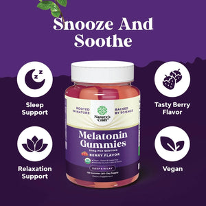 NATURES CRAFT - Natures Craft Organic Melatonin Gummies 10Mg. 120 Gomitas - The Red Vitamin MX - Suplementos Alimenticios - {{ shop.shopifyCountryName }}