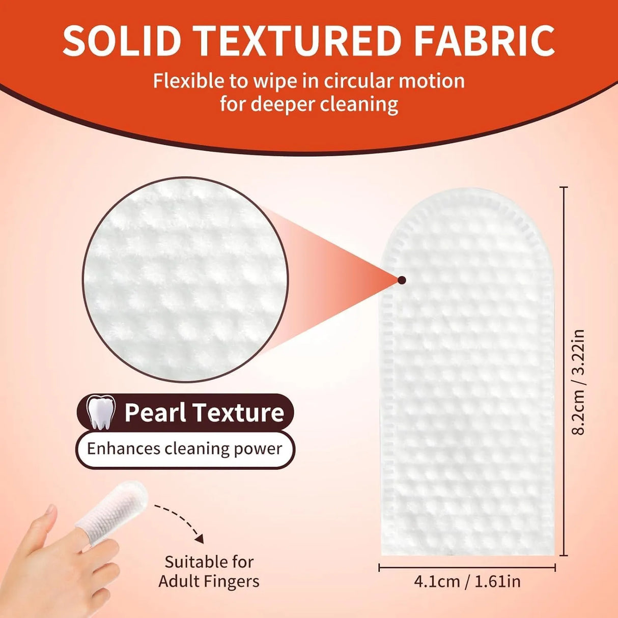 LMLMY - LMLMY Dental Finger Wipes for Cats & Dogs 50 Piezas - The Red Vitamin MX - Cuidado Dental Para Perros - {{ shop.shopifyCountryName }}