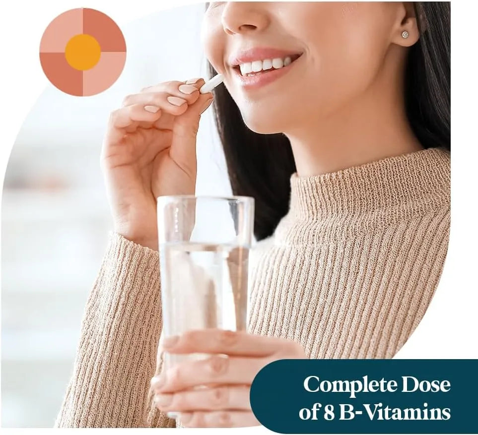 PATTERN WELLNESS - Pattern Wellness Vitamin B Complex 60 Capsulas - The Red Vitamin MX - Suplementos Alimenticios - {{ shop.shopifyCountryName }}