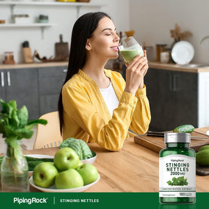 PIPING ROCK - Piping Rock Stinging Nettle 2000Mg. 180 Capsulas - The Red Vitamin MX - Suplementos Alimenticios - {{ shop.shopifyCountryName }}