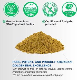 VINATURA - Vinatura Goldenseal Root Powder 113 Servicios 113.4Gr. - The Red Vitamin MX - Suplementos Alimenticios - {{ shop.shopifyCountryName }}