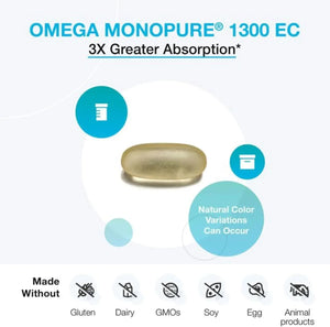 XYMOGEN - XYMOGEN Omega MonoPure 1300 EC 60 Capsulas Blandas - The Red Vitamin MX - Suplementos Alimenticios - {{ shop.shopifyCountryName }}