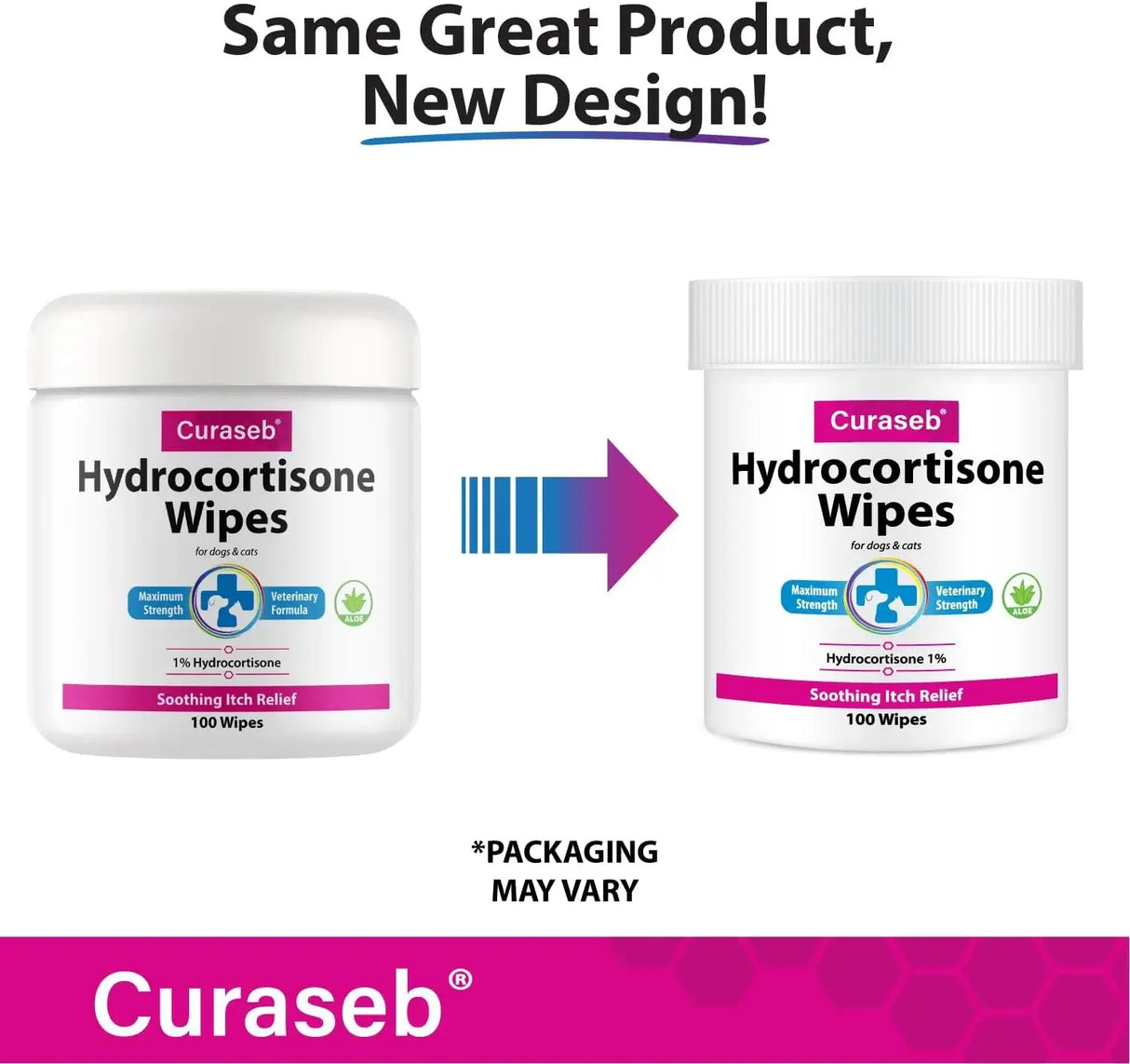 CURASEB - Curaseb Hydrocortisone Wipes for Dogs & Cats 100 Toallitas - The Red Vitamin MX - Remedios Para La Picazón De Perros - {{ shop.shopifyCountryName }}