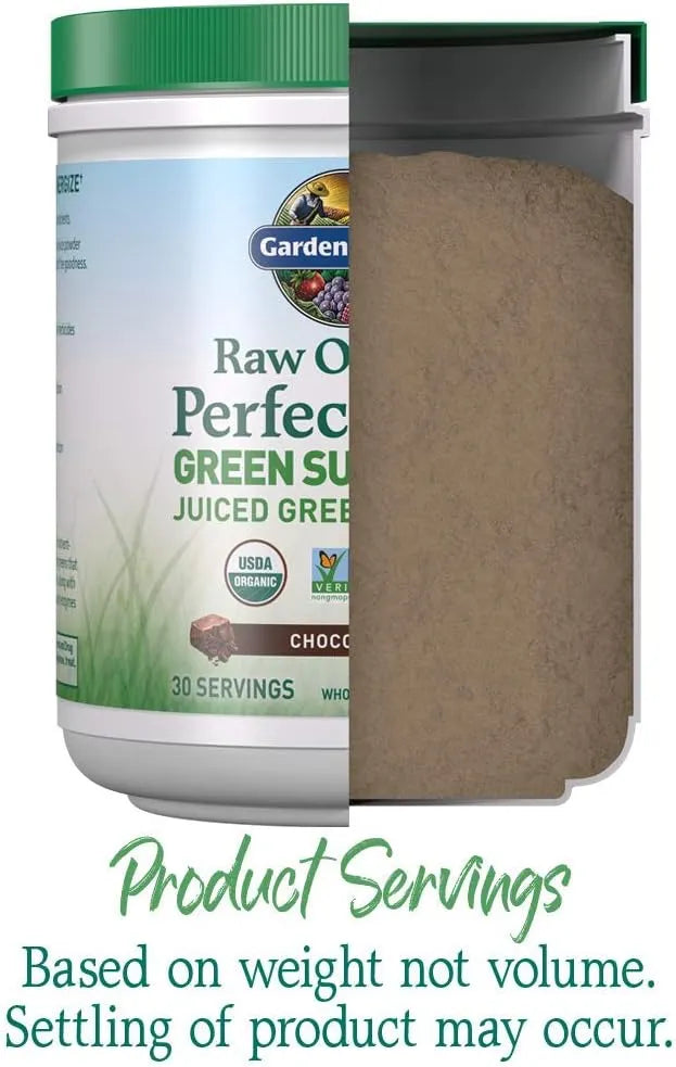 GARDEN OF LIFE - Garden of Life Raw Organic Perfect Food Green Superfood Juiced Greens Powder 30 Servicios Chocolate 285Gr. - The Red Vitamin MX - Suplementos Alimenticios - {{ shop.shopifyCountryName }}