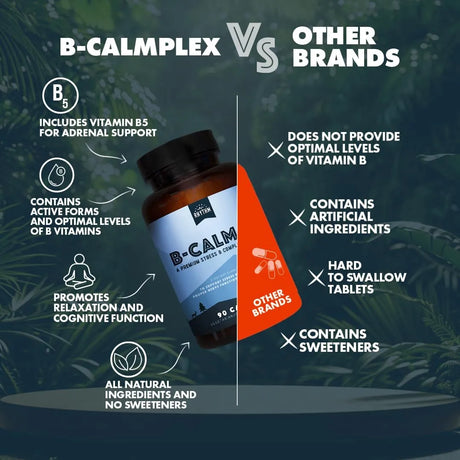 NATURAL RHYTHM - Natural Rhythm B-CALMplex 90 Capsulas - The Red Vitamin MX - Suplementos Alimenticios - {{ shop.shopifyCountryName }}