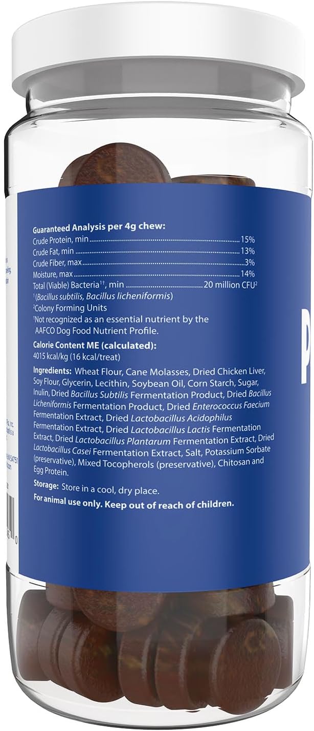 Vets Plus Probios for Dogs Soft Chews Medium & Large Breeds 60 Masticables